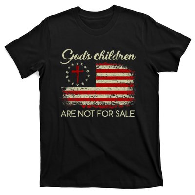 Gods Children Are Not For Sale Funny Quote Gods Children T-Shirt