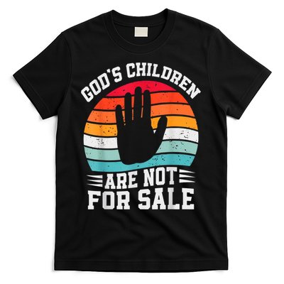 Gods Children Are Not For Sale End Human Trafficking Human Rights T-Shirt