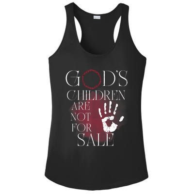 Gods Children Are Not For Sale For Children Family Ladies PosiCharge Competitor Racerback Tank