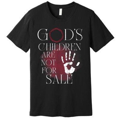 Gods Children Are Not For Sale For Children Family Premium T-Shirt