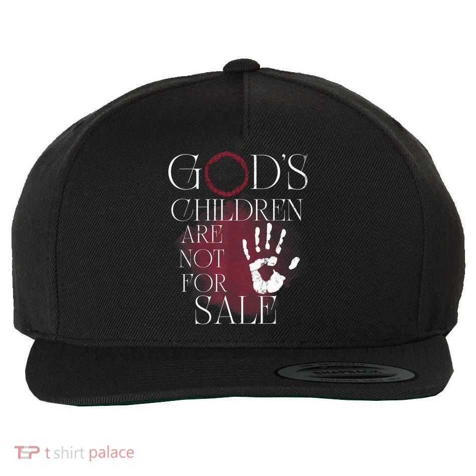 Gods Children Are Not For Sale For Children Family Wool Snapback Cap