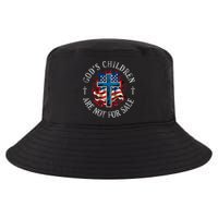 Gods Children Are Not For Sale Shirts Cross Christian Cool Comfort Performance Bucket Hat