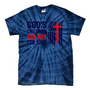 Gods Children Are Not For Sale Stop Human Trafficking Human Rights Tie-Dye T-Shirt