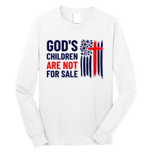 Gods Children Are Not For Sale Stop Human Trafficking Human Rights Long Sleeve Shirt