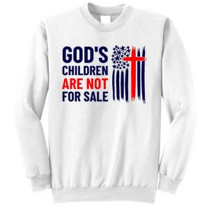 Gods Children Are Not For Sale Stop Human Trafficking Human Rights Sweatshirt