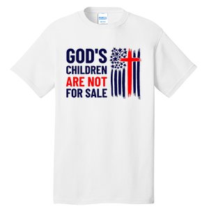 Gods Children Are Not For Sale Stop Human Trafficking Human Rights Tall T-Shirt