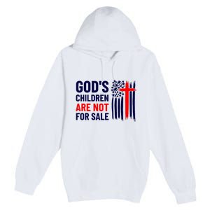 Gods Children Are Not For Sale Stop Human Trafficking Human Rights Premium Pullover Hoodie