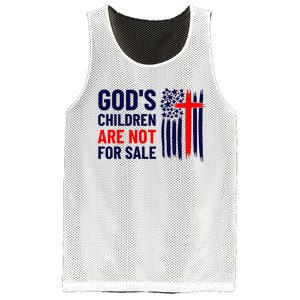 Gods Children Are Not For Sale Stop Human Trafficking Human Rights Mesh Reversible Basketball Jersey Tank