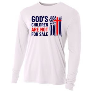 Gods Children Are Not For Sale Stop Human Trafficking Human Rights Cooling Performance Long Sleeve Crew