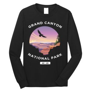 Grand Canyon Arizona Us National Park Travel Hiking Cute Gift Long Sleeve Shirt