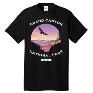 Grand Canyon Arizona Us National Park Travel Hiking Cute Gift Tall T-Shirt