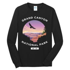 Grand Canyon Arizona Us National Park Travel Hiking Cute Gift Tall Long Sleeve T-Shirt