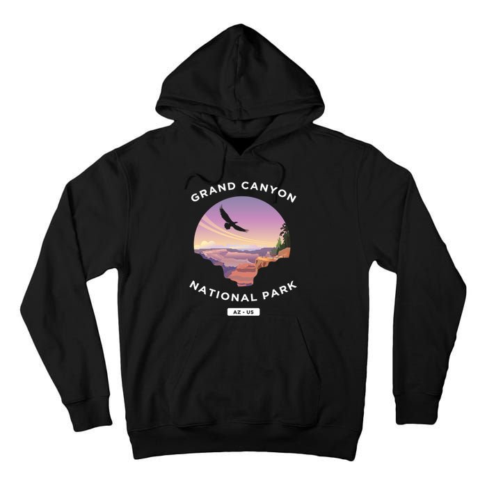 Grand Canyon Arizona Us National Park Travel Hiking Cute Gift Tall Hoodie