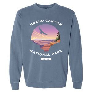 Grand Canyon Arizona Us National Park Travel Hiking Cute Gift Garment-Dyed Sweatshirt