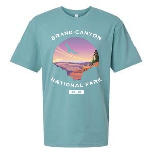 Grand Canyon Arizona Us National Park Travel Hiking Cute Gift Sueded Cloud Jersey T-Shirt