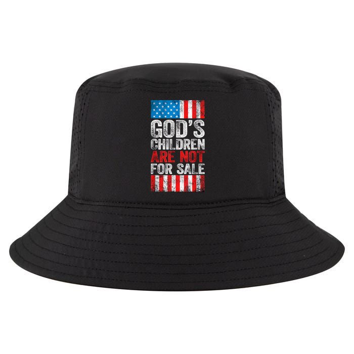 Gods Children Are Not For Sale Protect Children Cool Comfort Performance Bucket Hat
