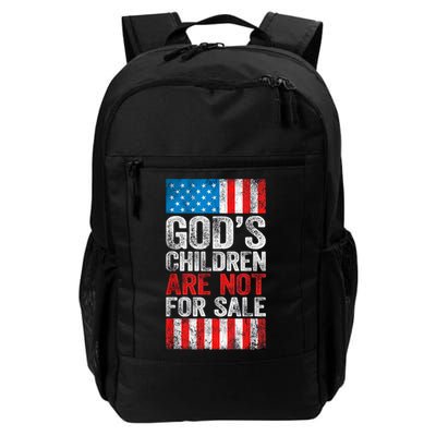 Gods Children Are Not For Sale Protect Children Backpack