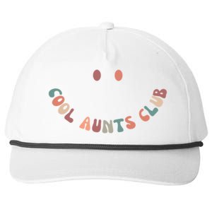 Groovy Cool Aunts Club Auntie Mothers Day (Both Sides) Gift Snapback Five-Panel Rope Hat