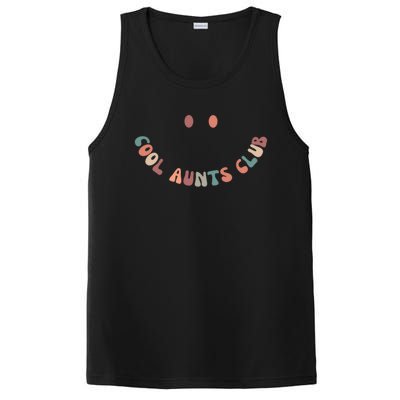 Groovy Cool Aunts Club Auntie Mothers Day (Both Sides) Gift PosiCharge Competitor Tank