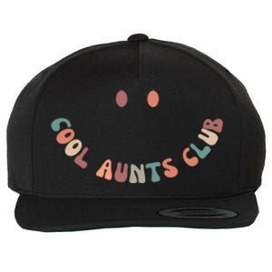 Groovy Cool Aunts Club Auntie Mothers Day (Both Sides) Gift Wool Snapback Cap