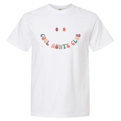 Groovy Cool Aunts Club Auntie Mothers Day (Both Sides) Gift Garment-Dyed Heavyweight T-Shirt