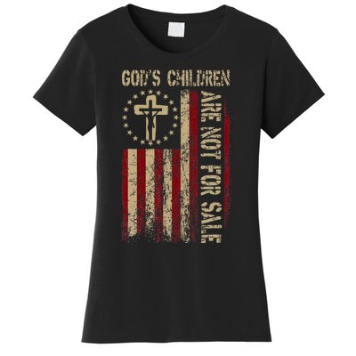 GodS Children Are Not For Sale Gift Women's T-Shirt