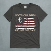Gods Children Are Not For Sale American Flag Cross T-Shirt