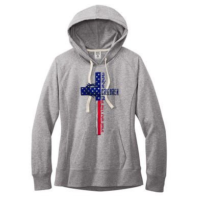 Gods Children Are Not For Sale Embracing Sound Of Freedom Women's Fleece Hoodie