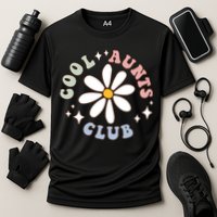 Groovy Cool Aunts Club Groovy Funny Trendy Words Great Gift Cooling Performance Crew T-Shirt