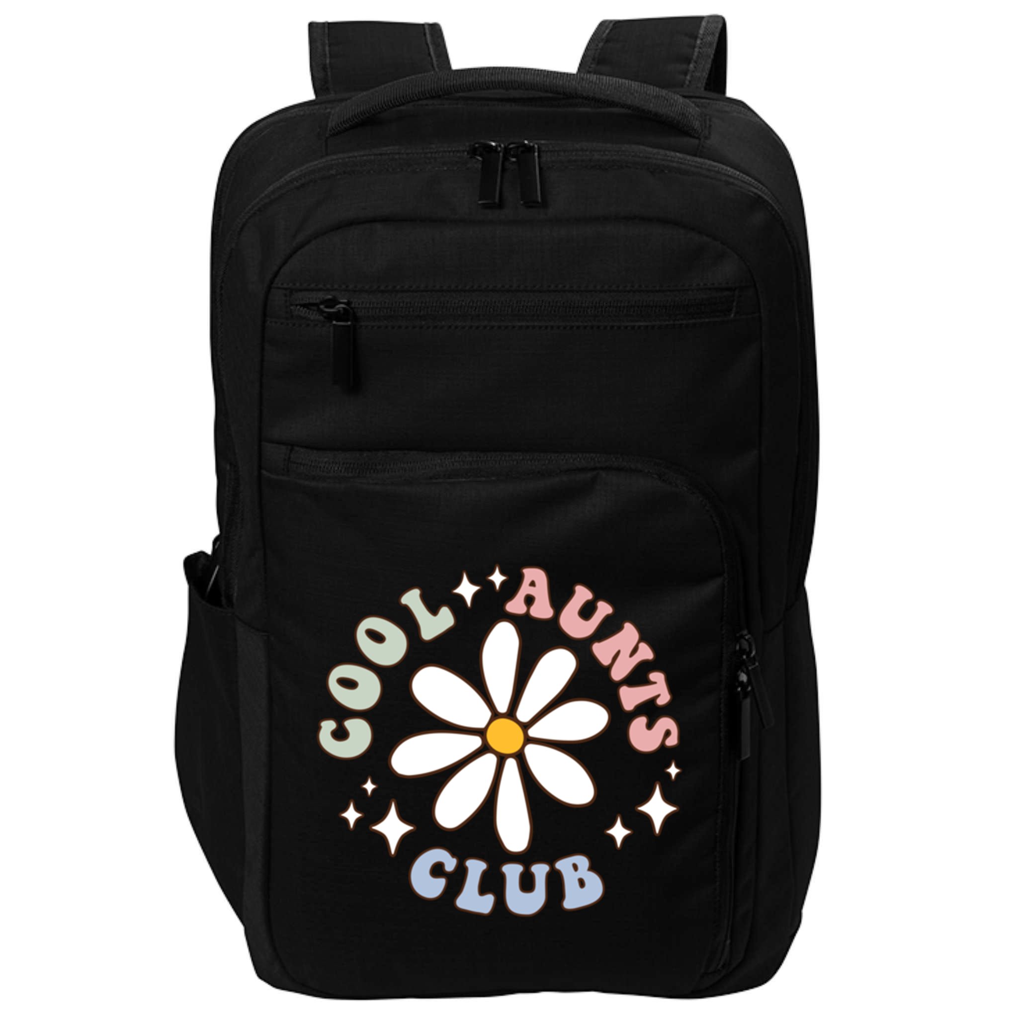 Groovy Cool Aunts Club Groovy Funny Trendy Words Great Gift Impact Tech Backpack