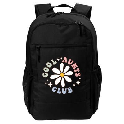 Groovy Cool Aunts Club Groovy Funny Trendy Words Great Gift Backpack