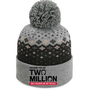 Gods Children Are Not For Sale Freedom For The Two Million The Baniff Cuffed Pom Beanie