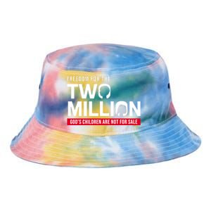 Gods Children Are Not For Sale Freedom For The Two Million Tie Dye Newport Bucket Hat