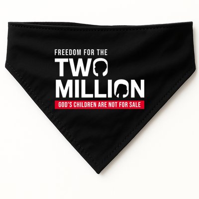 Gods Children Are Not For Sale Freedom For The Two Million USA-Made Doggie Bandana