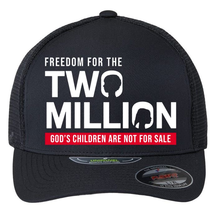 Gods Children Are Not For Sale Freedom For The Two Million Flexfit Unipanel Trucker Cap