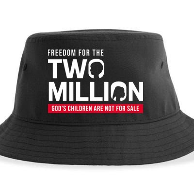 Gods Children Are Not For Sale Freedom For The Two Million Sustainable Bucket Hat