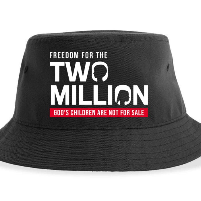 Gods Children Are Not For Sale Freedom For The Two Million Sustainable Bucket Hat