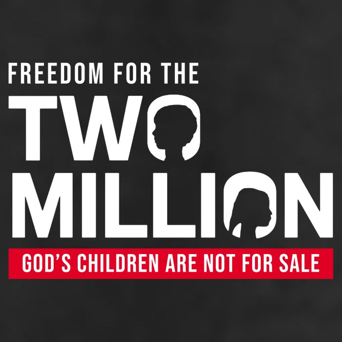 Gods Children Are Not For Sale Freedom For The Two Million 15oz Campfire Ceramic Mug