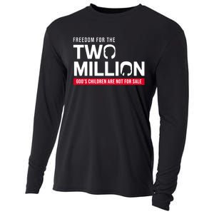 Gods Children Are Not For Sale Freedom For The Two Million Cooling Performance Long Sleeve Crew