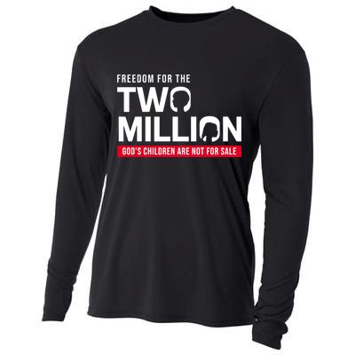 Gods Children Are Not For Sale Freedom For The Two Million Cooling Performance Long Sleeve Crew