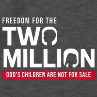 Gods Children Are Not For Sale Freedom For The Two Million Vector Backpack