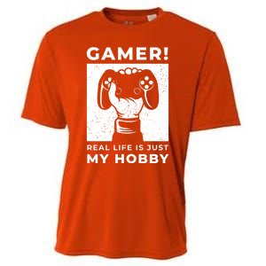 Gaming Costumes And Gamer Funny Gift Lover Of Gaming Great Gift Cooling Performance Crew T-Shirt