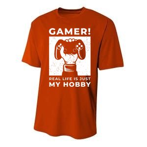 Gaming Costumes And Gamer Funny Gift Lover Of Gaming Great Gift Performance Sprint T-Shirt