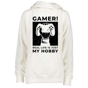 Gaming Costumes And Gamer Funny Gift Lover Of Gaming Great Gift Womens Funnel Neck Pullover Hood