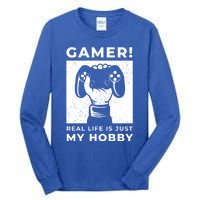 Gaming Costumes And Gamer Funny Gift Lover Of Gaming Great Gift Tall Long Sleeve T-Shirt