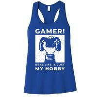 Gaming Costumes And Gamer Funny Gift Lover Of Gaming Great Gift Women's Racerback Tank