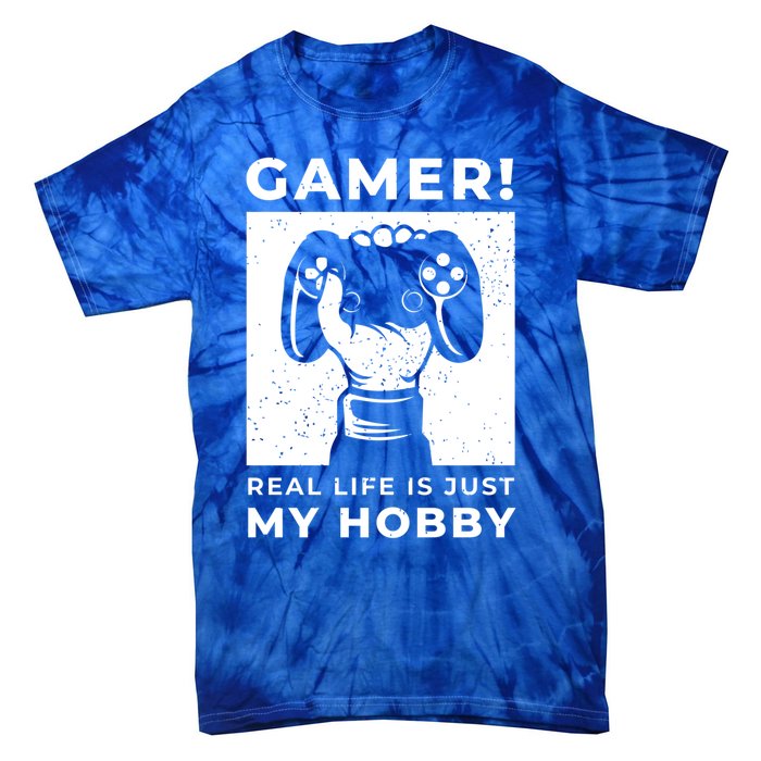 Gaming Costumes And Gamer Funny Gift Lover Of Gaming Great Gift Tie-Dye T-Shirt