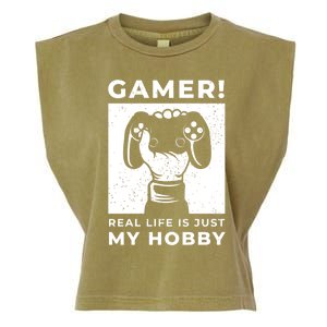 Gaming Costumes And Gamer Funny Gift Lover Of Gaming Great Gift Garment-Dyed Women's Muscle Tee