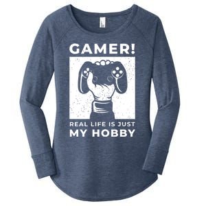 Gaming Costumes And Gamer Funny Gift Lover Of Gaming Great Gift Women's Perfect Tri Tunic Long Sleeve Shirt