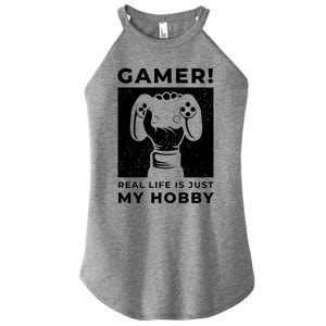 Gaming Costumes And Gamer Funny Gift Lover Of Gaming Great Gift Women's Perfect Tri Rocker Tank